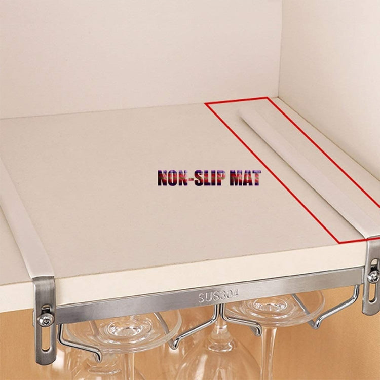 304 Stainless Steel Hanging Wine Glass Shelf Drain Rack Cup Holder, Cup Holder – Durable Build, Easy to Use