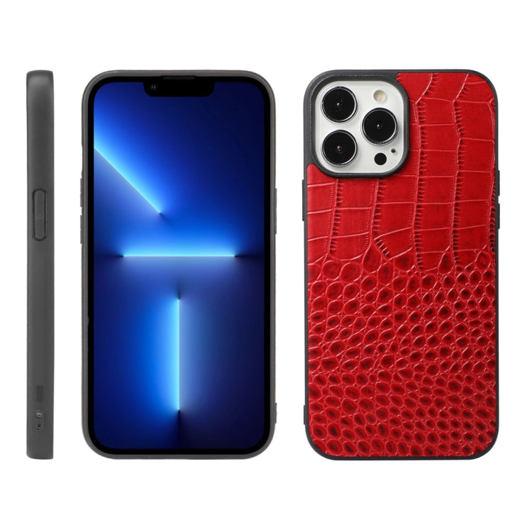 Case – Leather (iPhone 13) #11 For iPhone 13 Pro Max Red