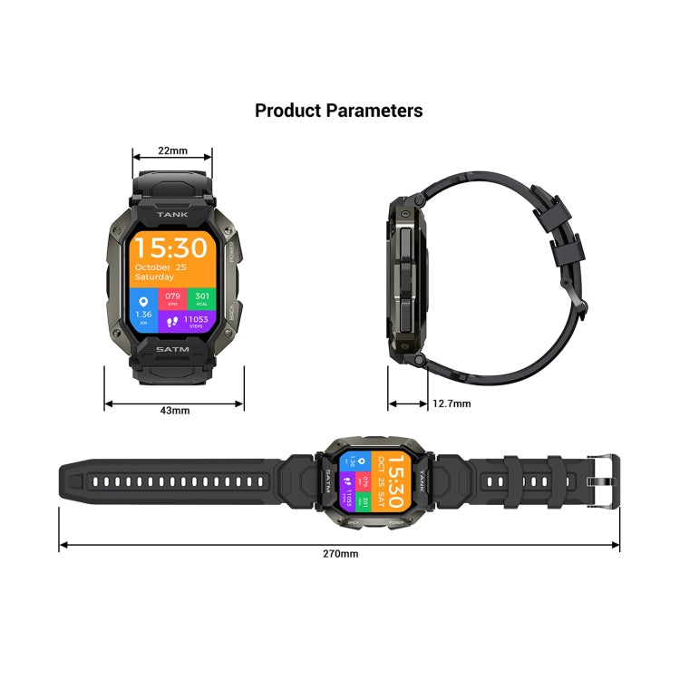 M1 Smart Watch – Heart Rate Monitoring