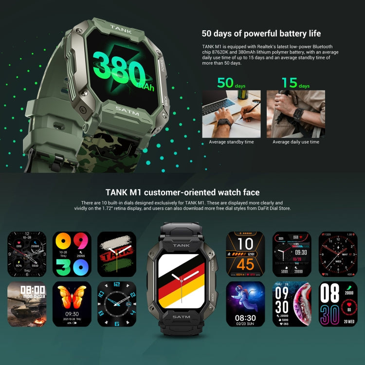 M1 Smart Watch – Heart Rate Monitoring