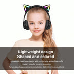 ONIKUMA B90 RGB Lighting Wireless Bluetooth Headphone, B90 – Leather, Bluetooth, TPU