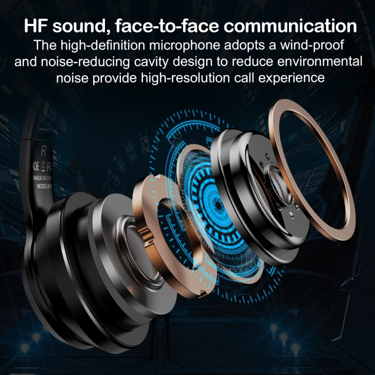 ONIKUMA B90 RGB Lighting Wireless Bluetooth Headphone, B90 – Leather, Bluetooth, TPU