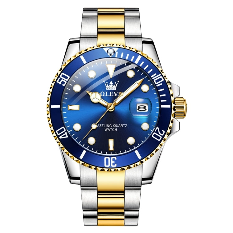 OLEVS 5885 Men Fashion Waterproof Luminous Quartz Watch, EDA00268001C, EDA00268001D, EDA00268001E, EDA00268001A, EDA00268001B EDA00268001D