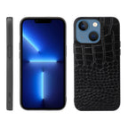 Case – Leather (iPhone 13 mini) #24 For iPhone 13 mini Black