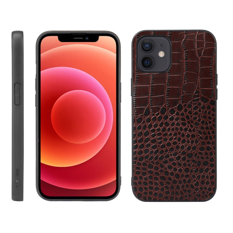 Case – Leather (iPhone 13 mini) #24 For iPhone 12 mini Coffee