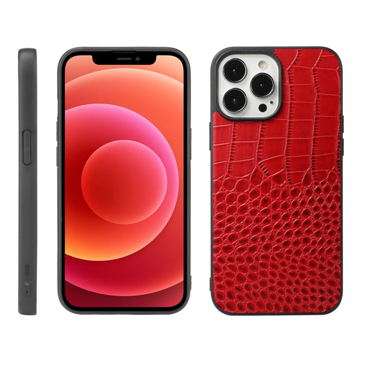 Case – Leather (iPhone 13 mini) #24 For iPhone 12 12 Pro Red