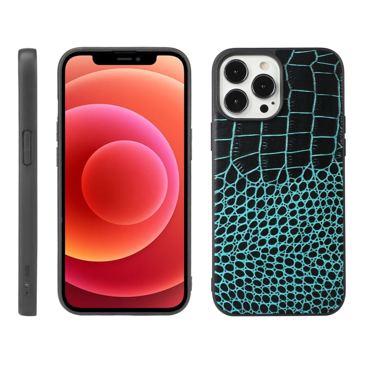 Case – Leather (iPhone 13 mini) #24 For iPhone 12 12 Pro Cyan Blue