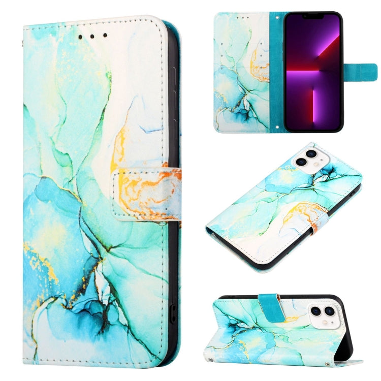 PT003 Marble Pattern Flip Leather Phone Case – Card Slot, Flip, Leather, For iPhone 13 mini, For iPhone 13, For iPhone 13 Pro, For iPhone 13 Pro Max, For iPhone 12 mini For iPhone 12 mini LS003