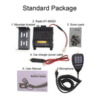 QYT KT-8900D Mini 25W Dual Band Mobile Radio Walkie Talkie for Car, KT-8900D – Durable Build, Easy to Use