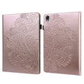 Peacock Embossed Pattern TPU + PU Leather Tablet Case – Card Slot, Leather, TPU, For OPPO Pad 11 inch, For OPPO Realme Pad 10.4 inch, For Huawei Enjoy Tablet 2 10.1 inch, For Huawei MediaPad M5 Lite 10