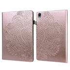 Peacock Embossed Pattern TPU + PU Leather Tablet Case – Card Slot, Leather, TPU, For OPPO Pad 11 inch, For OPPO Realme Pad 10.4 inch, For Huawei Enjoy Tablet 2 10.1 inch, For Huawei MediaPad M5 Lite 10