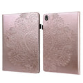 Peacock Embossed Pattern TPU + PU Leather Tablet Case, For Lenovo Tab K10 10.3 inch TB-X6C6F / TB-X6C6X & M10 Plus 10.3 inch TB-X606 / TB-X606F, For Lenovo Legion Y700, For Lenovo Tab M8 HD / Tab M8 FHD / Tab M8 3rd Gen 8.0 inch & Motorola Moto Tab G20... For Lenovo Tab K10 10.3 inch TB-X6C6F TB-X6C6X & M10 Plus 10.3 inch TB-X606 TB-X606F Rose Gold