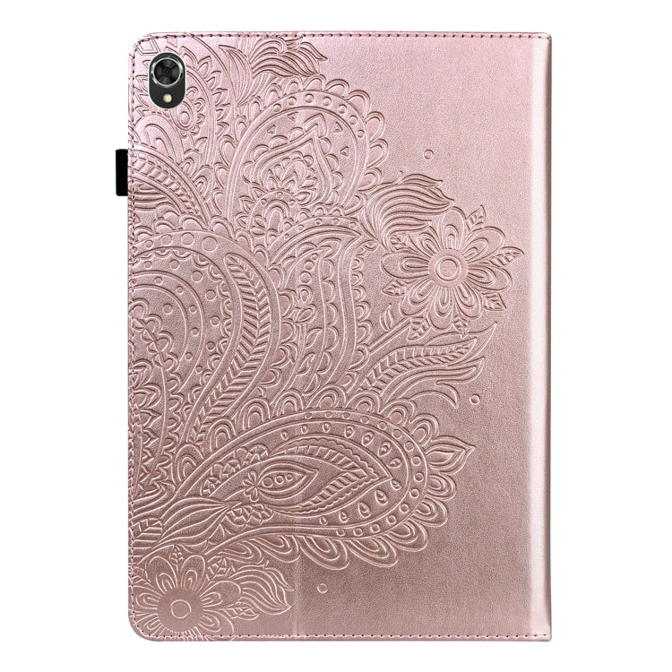 Peacock Embossed Pattern TPU + PU Leather Tablet Case, For Lenovo Tab K10 10.3 inch TB-X6C6F / TB-X6C6X & M10 Plus 10.3 inch TB-X606 / TB-X606F, For Lenovo Legion Y700, For Lenovo Tab M8 HD / Tab M8 FHD / Tab M8 3rd Gen 8.0 inch & Motorola Moto Tab G20...