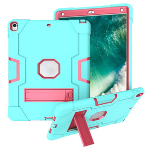 Aqua + Rose Red