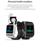 G36pro Earphone – 1.3" Screen, Blood Pressure Monitoring