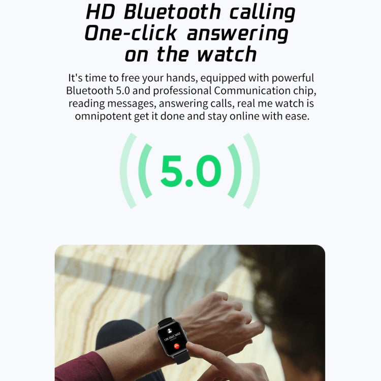 L21 Smart Watch – 1.69" Screen, Blood Pressure Monitoring