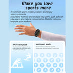 L21 Smart Watch – 1.69" Screen, Blood Pressure Monitoring