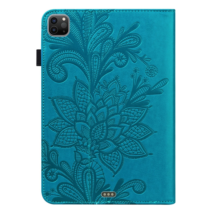 Lace Flower Embossing Pattern Leather Tablet Case – Leather, For iPad Pro 11 2022 / 2021 / iPad Air 2020, For Huawei MatePad Pro 10.8 2021 / 2019, For Huawei MatePad 11 2021, For OPPO Pad