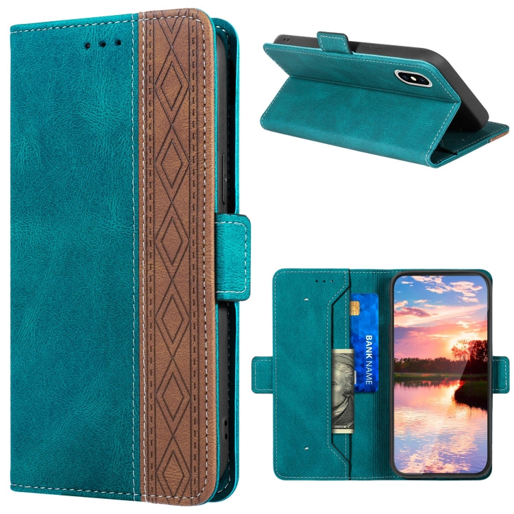Case – Leather, Magnetic (iPhone 12 Pro Max) #3 For iPhone X XS Deep Green