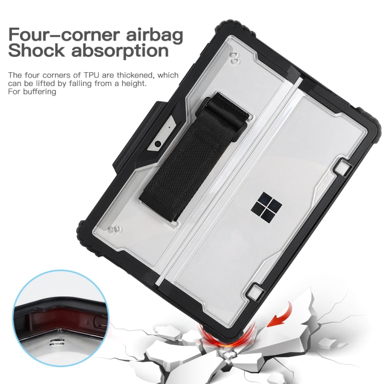 Acrylic Transparent Hand Shoulder Strap Laptop Case – Durable Build, Easy to Use, For MicroSoft Surface Pro 8, For MicroSoft Surface Pro 4 / 5 / 6 / 7 / 7+, For MicroSoft Surface Go 1 / 2 / 3