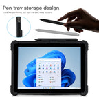 Acrylic Transparent Hand Shoulder Strap Laptop Case – Durable Build, Easy to Use, For MicroSoft Surface Pro 8, For MicroSoft Surface Pro 4 / 5 / 6 / 7 / 7+, For MicroSoft Surface Go 1 / 2 / 3