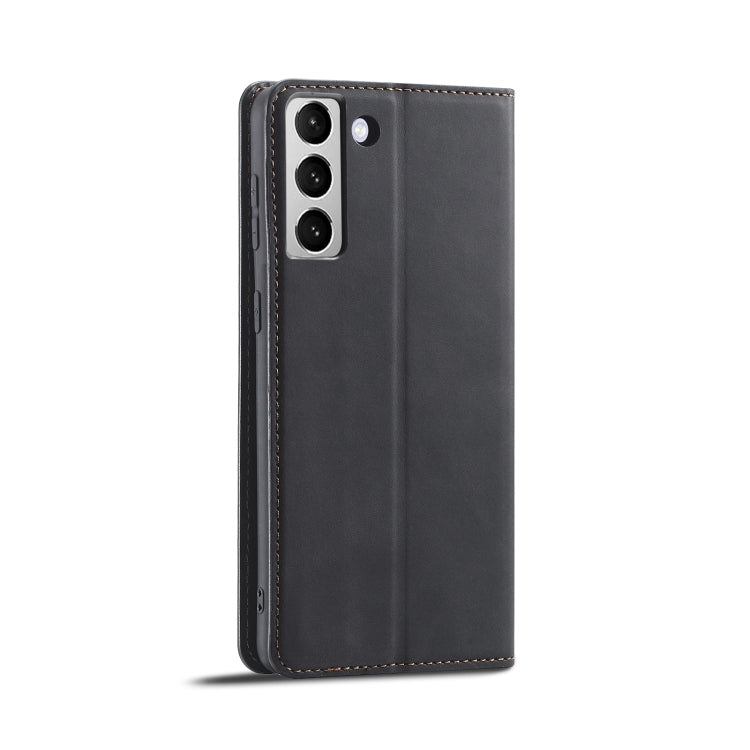 Forwenw Dream Series Oil Edge Strong Magnetism Leather Phone Case – Leather, For Samsung Galaxy S22 5G, For Samsung Galaxy S22+ 5G, For Samsung Galaxy S21 FE 5G, For Samsung Galaxy S22 Ultra 5G, For Samsung Galaxy Z Flip3 5G, For Samsung Galaxy Z Fold3 5G