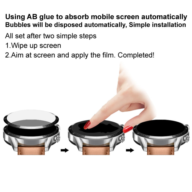 IMAK HD High Transparent Wear-resistant Watch Screen Protective Film, For Garmin Fenix 7S, For Xiaomi Mibro Watch X1