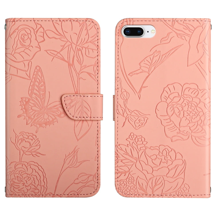 Phone Case – Leather (iPhone SE 2022) For iPhone 8 Plus 7 Plus Pink