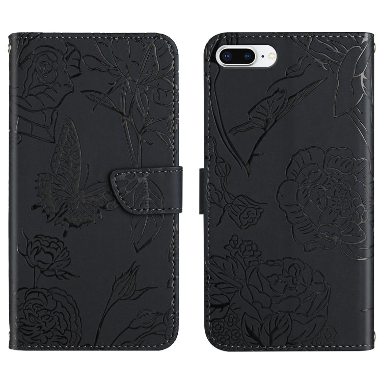 Phone Case – Leather (iPhone SE 2022) For iPhone 8 Plus 7 Plus Black