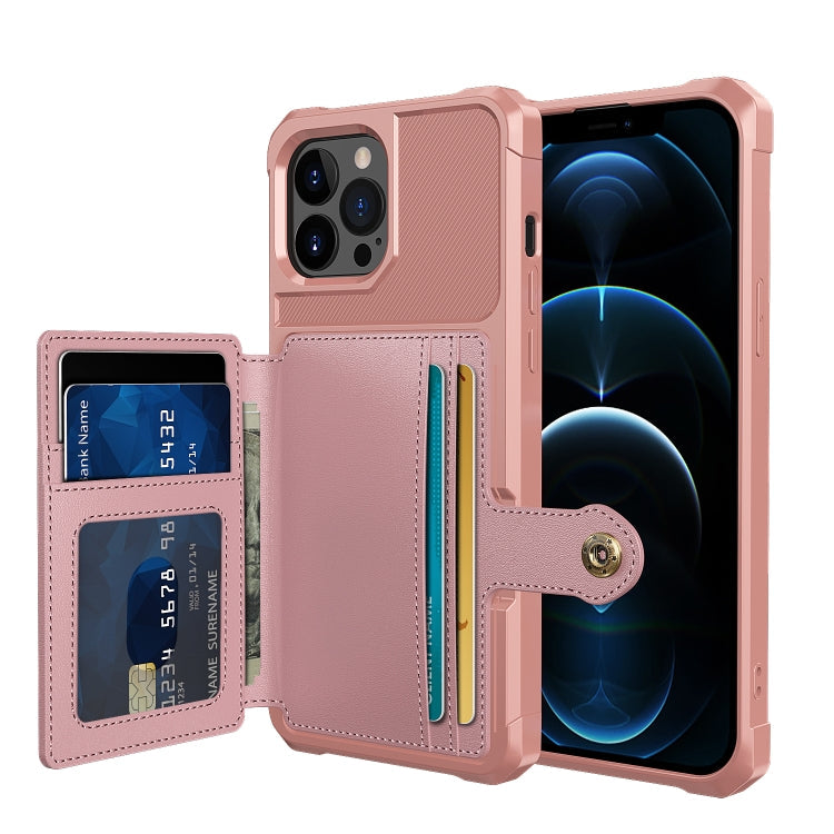Case – Leather, Magnetic (iPhone 13 mini) #13 For iPhone 13 Pro Rose Gold