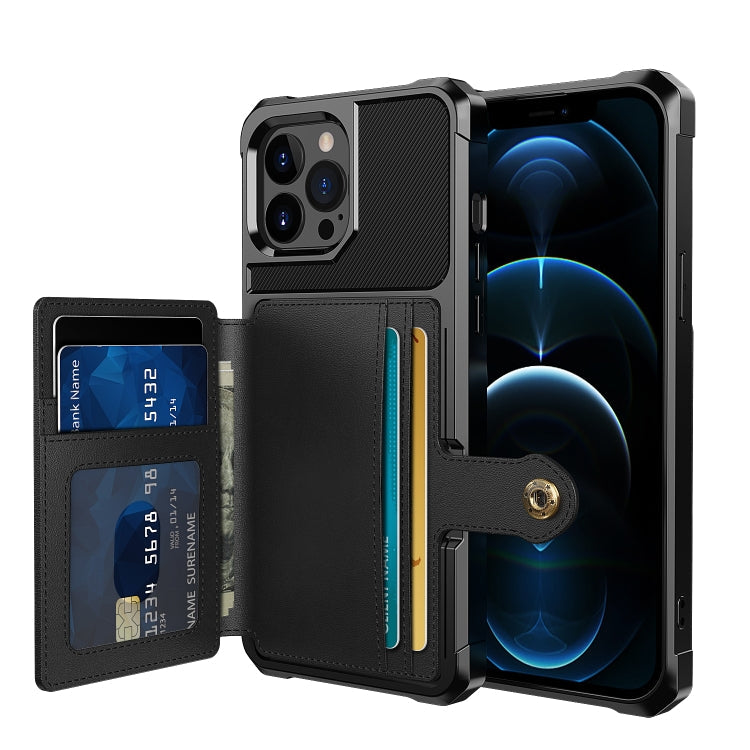 Case – Leather, Magnetic (iPhone 13 mini) #13 For iPhone 13 Pro Max Black