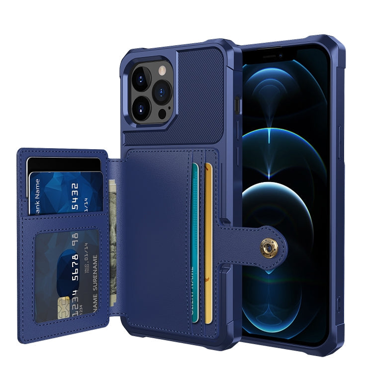 Case – Leather, Magnetic (iPhone 13 mini) #13 For iPhone 13 Pro Max Navy Blue