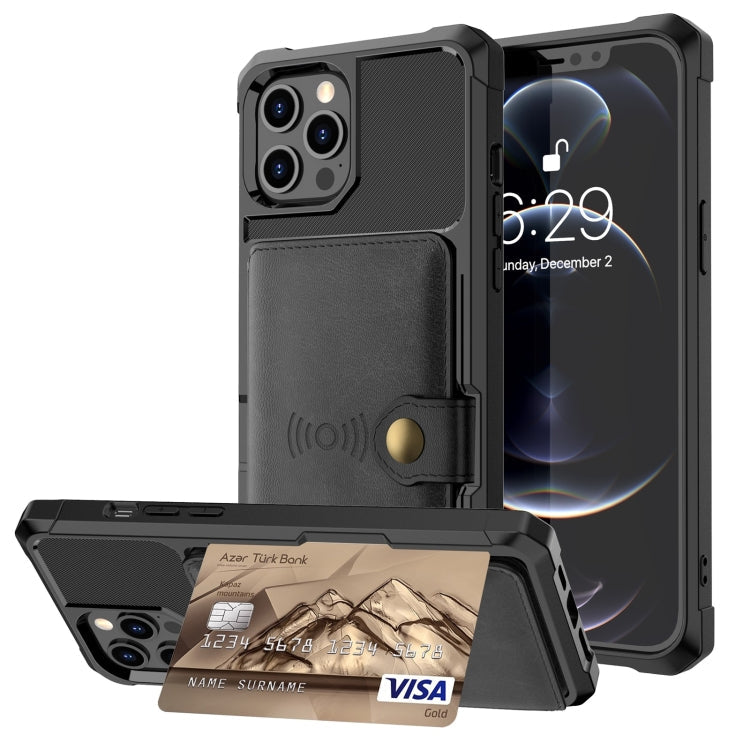 Case – Leather, Magnetic (iPhone 12 mini) #10 For iPhone 12 Pro Max Black