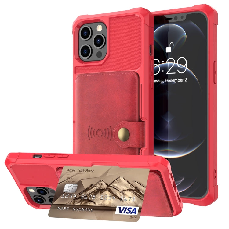 Case – Leather, Magnetic (iPhone 12 mini) #10 For iPhone 12 Pro Max Red