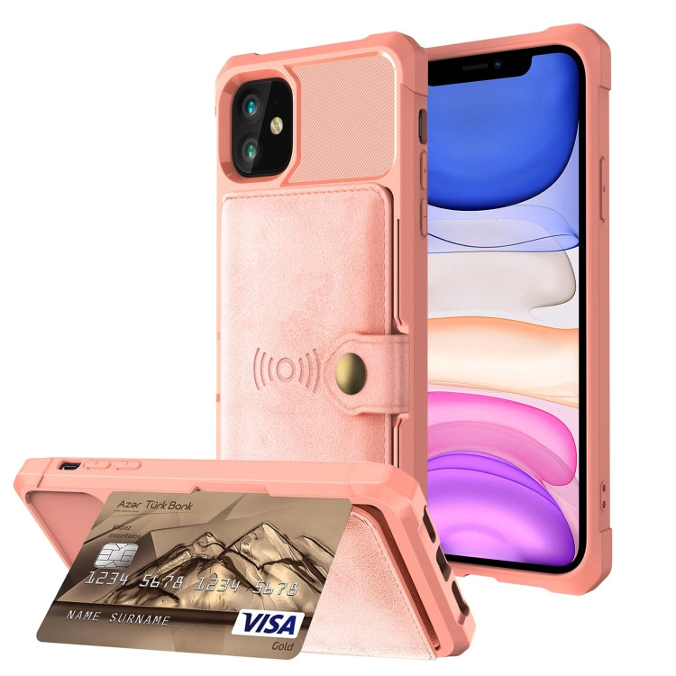 Case – Leather, Magnetic (iPhone 12 mini) #10 For iPhone 11 Rose Gold