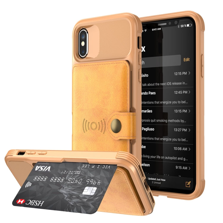 Case – Leather, Magnetic (iPhone 11 Pro) #7 For iPhone X XS Brown