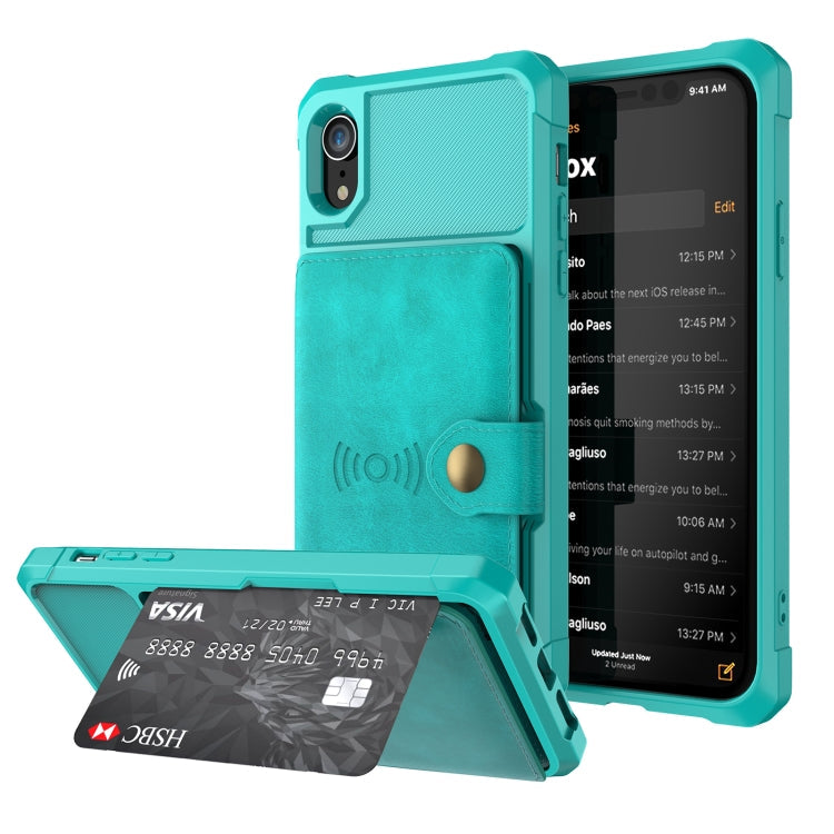 Case – Leather, Magnetic (iPhone 11 Pro) #7 For iPhone XR Cyan