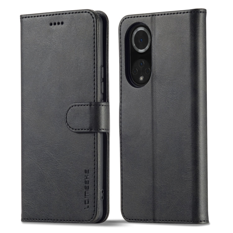 LC.IMEEKE Calf Texture Leather Phone Case – Leather, For Honor 50 / nova 9, For Honor 50 Pro / nova 9 Pro, For Xiaomi Poco X4 Pro 5G, For Xiaomi Poco M4 Pro