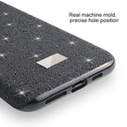 Mutural TPU + PC + Diamond Cloth Protective Case, For iPhone 11 Pro, For iPhone 11 Pro Max, For iPhone 11