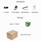 Measy AV530-2 5.8GHz Wireless Audio / Video Transmitter + 2 Receiver, Transmission Distance: 300m,, Black EU Plug, Black AU Plug, Black UK Plug, Silver UK Plug, Silver AU Plug, Silver EU Plug