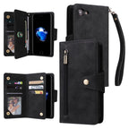 Phone Case – Leather (iPhone 7) For iPhone 7 8 SE 2020 Black