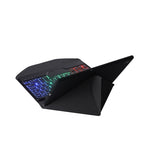 B0N5S Backlight Diamond Texture Bluetooth Keyboard Leather Case with Triangle Back Support, B0N5S, BM20S – Leather, Bluetooth