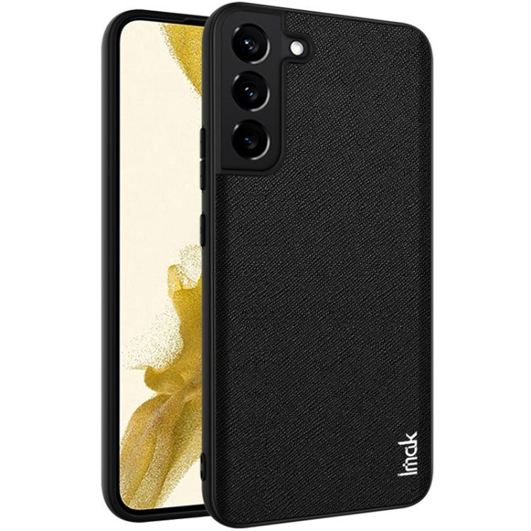 imak LX-5 Series PC + TPU Phone Case with Screen Protector, For Samsung Galaxy S22 5G, For Samsung Galaxy S22 Ultra 5G, For Samsung Galaxy S22+ 5G For Samsung Galaxy S22 5G Cross Texture