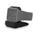 Silicone Charging Holder for Apple Watch Black