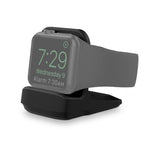 Silicone Charging Holder for Apple Watch Black
