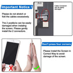 JK inell Material LCD Screen For iPhone XS Max, For iPhone 11 Pro(JK inell), For iPhone 11 Pro Max(JK inell), For iPhone 12 / 12 Pro(JK inell)