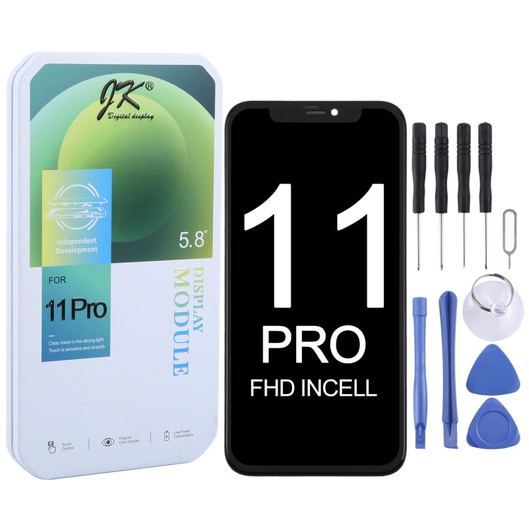 JK inell Material LCD Screen For iPhone XS Max, For iPhone 11 Pro(JK inell), For iPhone 11 Pro Max(JK inell), For iPhone 12 / 12 Pro(JK inell) For iPhone 11 Pro(JK inell)