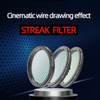 JSR Starlight Drawing Camera Lens Filter, 86mm, 95mm, 105mm