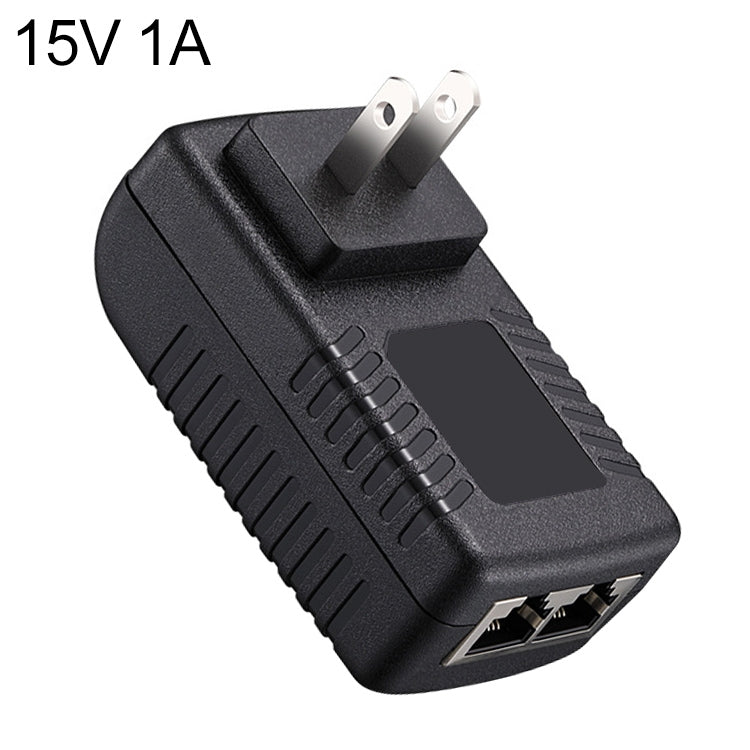 Router AP Wireless POE / LAD Power Adapter, 12V 1A, 12V 2A, 15V 1A, 24V 1A, 48V 0.5A – TPU 15V 1A US Plug
