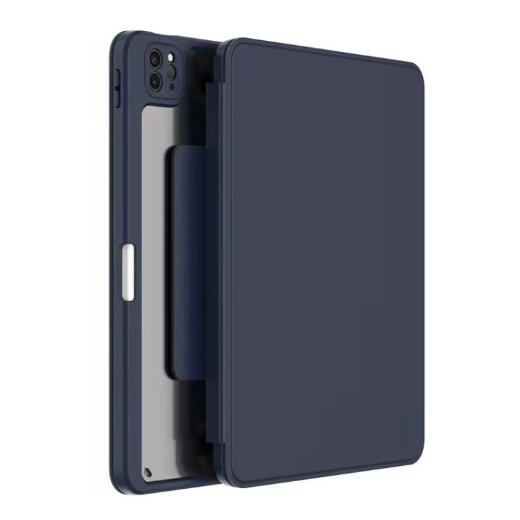 Case – Leather (iPad 10) #13 For iPad Pro 12.9 2022 2021 2020 2018 Dark Blue